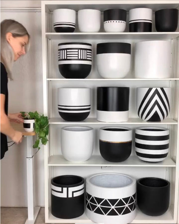 All about our Designer, hand-painted Plant Pots & Planters