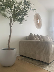 KERRI TEXTURED POT PEBBLE GREY | PLANTER
