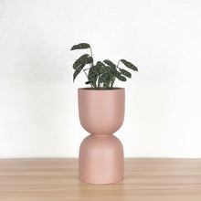 Hourglass Double-Stacked Pot Mauve | Planter