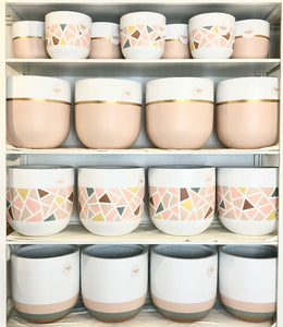 TERRAZZO POT BAKED CLAY | PLANTER