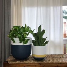BONEILL POT FRENCH NAVY | PLANTER