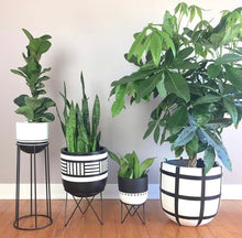 NOMAD POT BLACK | PLANTER