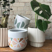TERRAZZO POT BAKED CLAY | PLANTER