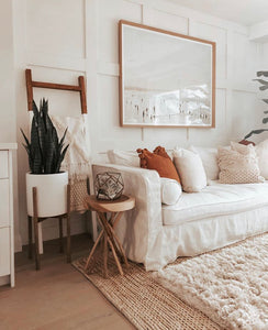 CYLINDER POT WHITE | PLANTER