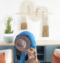 two toned sage green planter with white base modern living room decor