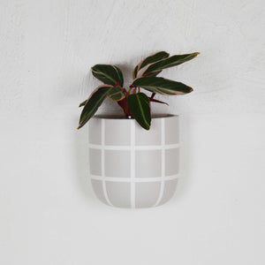 GRID TALL WALL PLANTER | POT