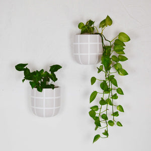 GRID TALL WALL PLANTER | POT