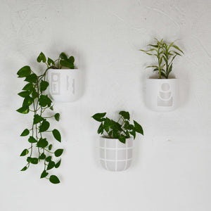 NIGHTFALL TALL WALL PLANTER | POT