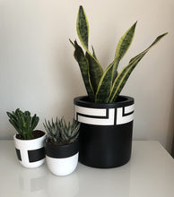 MAYAN CYLINDER POT | PLANTER