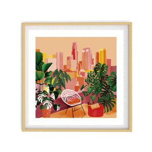 URBAN JUNGLE Illustration | Art Print Poster