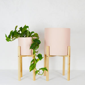 CYLINDER PLANT POT STANDS by KELLY BUILT