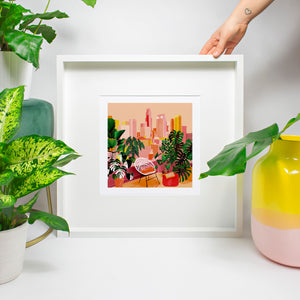 URBAN JUNGLE Illustration | Art Print Poster