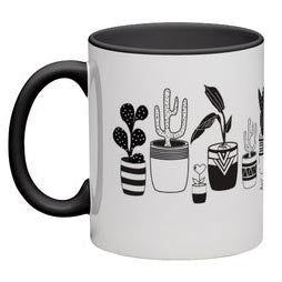 POTTED PLANTS COFFEE MUG | COFFEE CUP